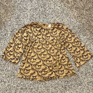 Kate Quinn Bamboo Butterfly Top Sz 6